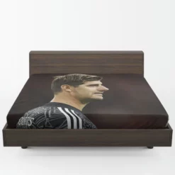 Popular Football Thibaut Courtois Fitted Sheet 1