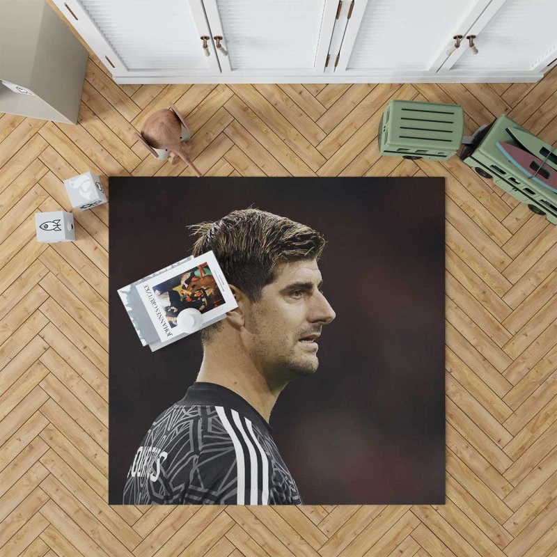 Popular Football Thibaut Courtois Rug