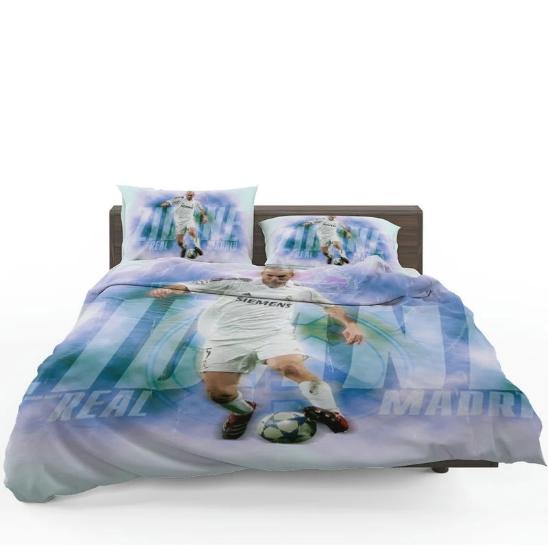 Popular Footballer Zinedine Zidane Bedding Set