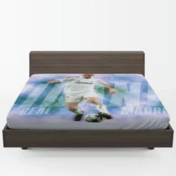 Popular Footballer Zinedine Zidane Fitted Sheet 1