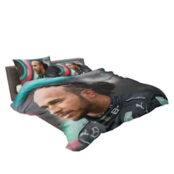 Popular Formula 1 Driver Lewis Hamilton Bedding Set 2