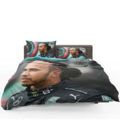 Popular Formula 1 Driver Lewis Hamilton Bedding Set