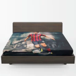 Popular French Footballer Samir Nasri Fitted Sheet 1