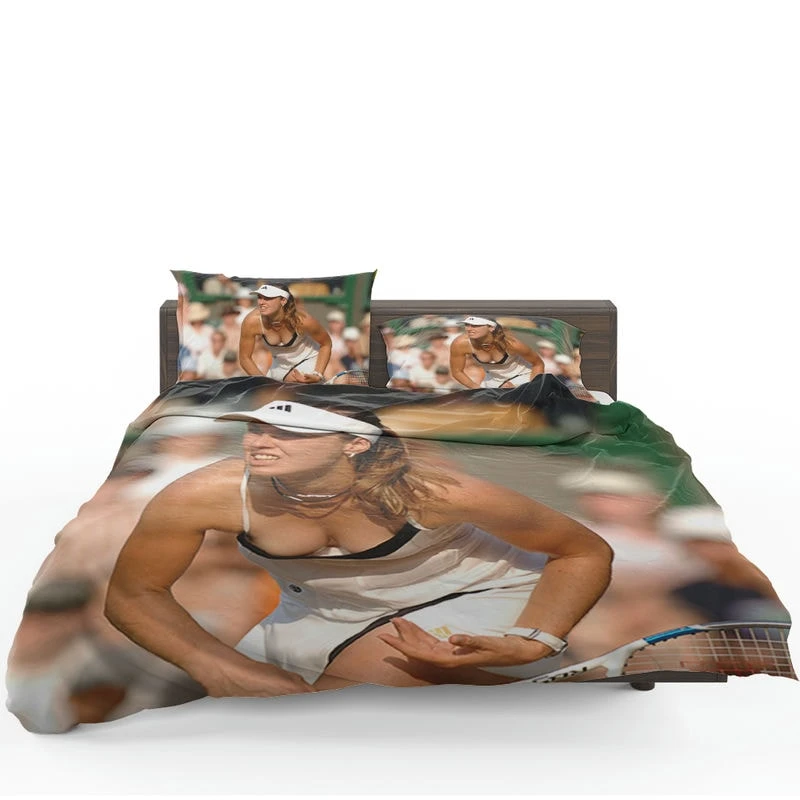 Popular Grand Slam Tennis Player Martina Hingis Bedding Set