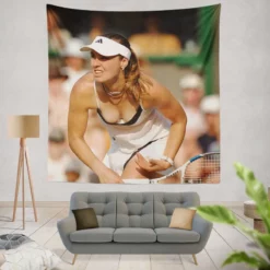 Popular Grand Slam Tennis Player Martina Hingis Tapestry