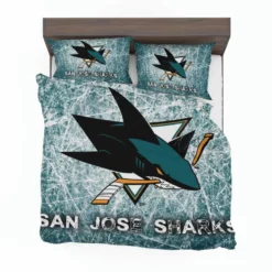 Popular Hockey Club San Jose Sharks Bedding Set 1