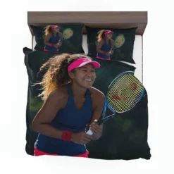 Popular Japanes Tennis Player Naomi Osaka Bedding Set 1