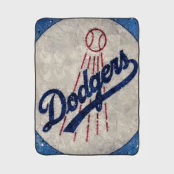 Popular MLB Baseball Club Los Angeles Dodgers Fleece Blanket 1