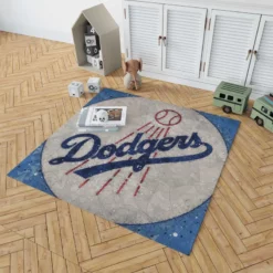 Popular MLB Baseball Club Los Angeles Dodgers Rug 1