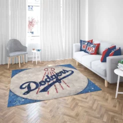 Popular MLB Baseball Club Los Angeles Dodgers Rug 2