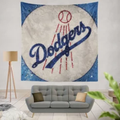 Popular MLB Baseball Club Los Angeles Dodgers Tapestry