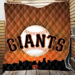 Popular MLB Team San Francisco Giants Quilt Blanket