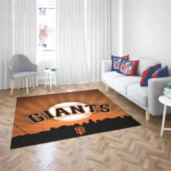 Popular MLB Team San Francisco Giants Rug 2