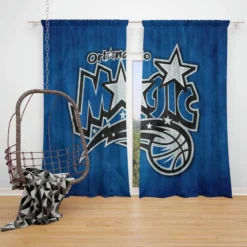 Popular NBA Basketball Club Orlando Magic Window Curtain
