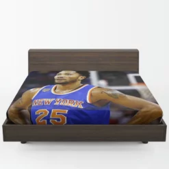 Popular NBA Basketball Player Derrick Rose Fitted Sheet 1