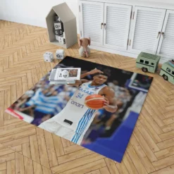 Popular NBA Basketball Player Giannis Antetokounmpo Rug 1