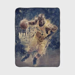 Popular NBA Basketball Player Kobe Bryant Fleece Blanket 1