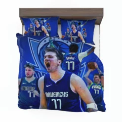 Popular NBA Basketball Player Luka Doncic Bedding Set 1