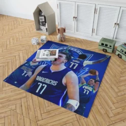 Popular NBA Basketball Player Luka Doncic Rug 1