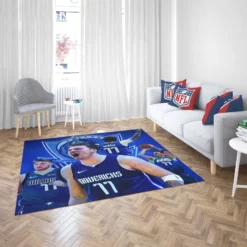 Popular NBA Basketball Player Luka Doncic Rug 2