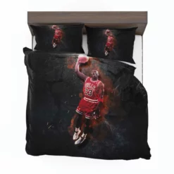 Popular NBA Basketball Player Michael Jordan Bedding Set 1