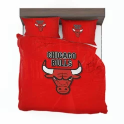 Popular NBA Basketball Team Chicago Bulls Bedding Set 1