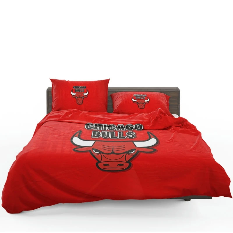 Popular NBA Basketball Team Chicago Bulls Bedding Set