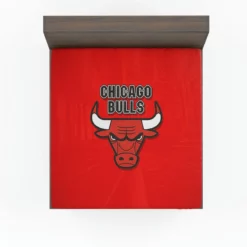 Popular NBA Basketball Team Chicago Bulls Fitted Sheet
