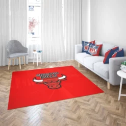 Popular NBA Basketball Team Chicago Bulls Rug 2