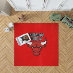 Popular NBA Basketball Team Chicago Bulls Rug