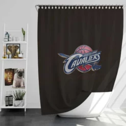 Popular NBA Basketball Team Cleveland Cavaliers Shower Curtain