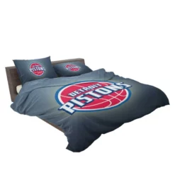 Popular NBA Basketball Team Detroit Pistons Bedding Set 2