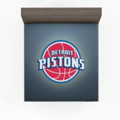 Popular NBA Basketball Team Detroit Pistons Fitted Sheet
