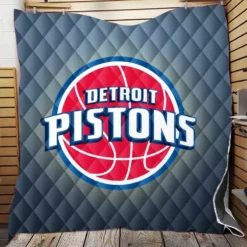 Popular NBA Basketball Team Detroit Pistons Quilt Blanket