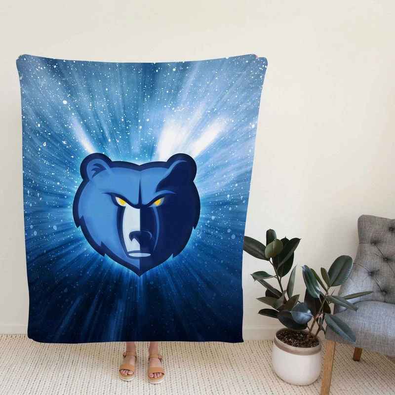 Popular NBA Basketball Team Memphis Grizzlies Fleece Blanket