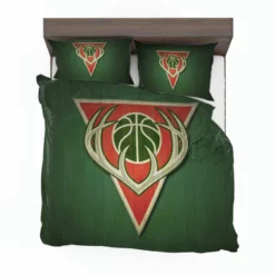 Popular NBA Basketball Team Milwaukee Bucks Bedding Set 1