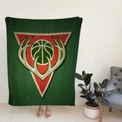 Popular NBA Basketball Team Milwaukee Bucks Fleece Blanket