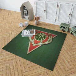 Popular NBA Basketball Team Milwaukee Bucks Rug 1