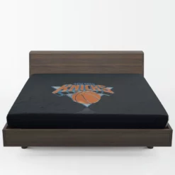 Popular NBA Basketball Team New York Knicks Fitted Sheet 1