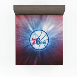 Popular NBA Basketball Team Philadelphia 76ers Fitted Sheet
