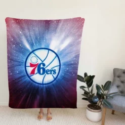 Popular NBA Basketball Team Philadelphia 76ers Fleece Blanket