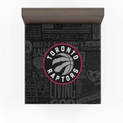Popular NBA Basketball Team Toronto Raptors Fitted Sheet