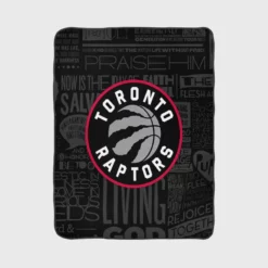Popular NBA Basketball Team Toronto Raptors Fleece Blanket 1