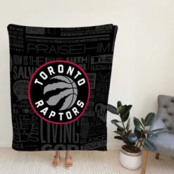 Popular NBA Basketball Team Toronto Raptors Fleece Blanket