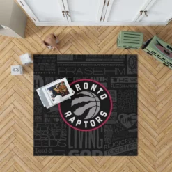 Popular NBA Basketball Team Toronto Raptors Rug