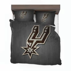 Popular NBA San Antonio Spurs Logo Bedding Set 1