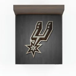 Popular NBA San Antonio Spurs Logo Fitted Sheet