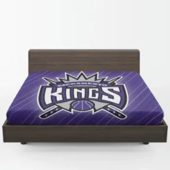 Popular NBA Team Sacramento Kings Fitted Sheet 1