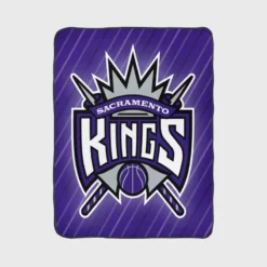 Popular NBA Team Sacramento Kings Fleece Blanket 1