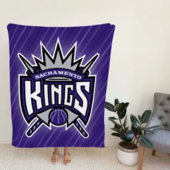Popular NBA Team Sacramento Kings Fleece Blanket